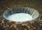 pic of inverted fountain