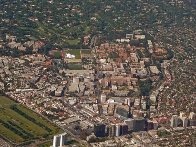 UCLA Campus view