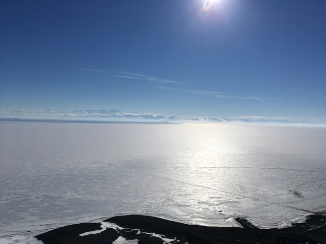 Ross Sea from Ob Hill