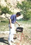 [Doing BBQ]